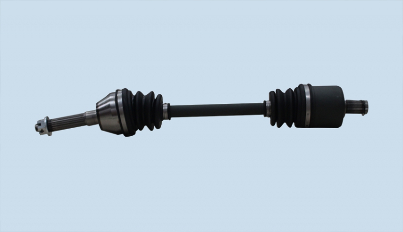 ATV constant velocity drive shaft universal joint assembly