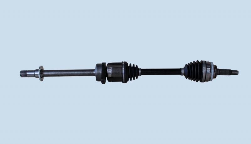 Long shank with support and other drive shaft assembly