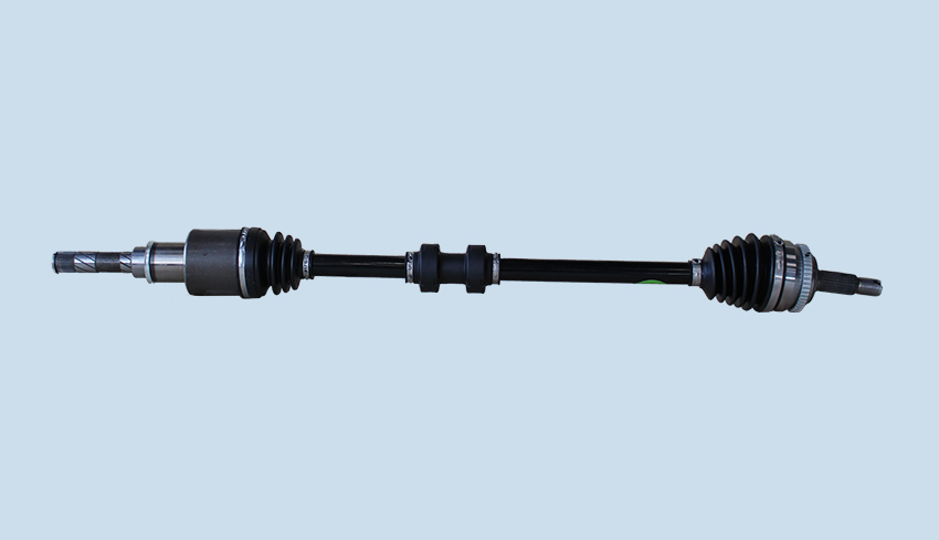 Dual frequency constant velocity drive shaft assembly Dual frequency constant velocity drive shaft assembly