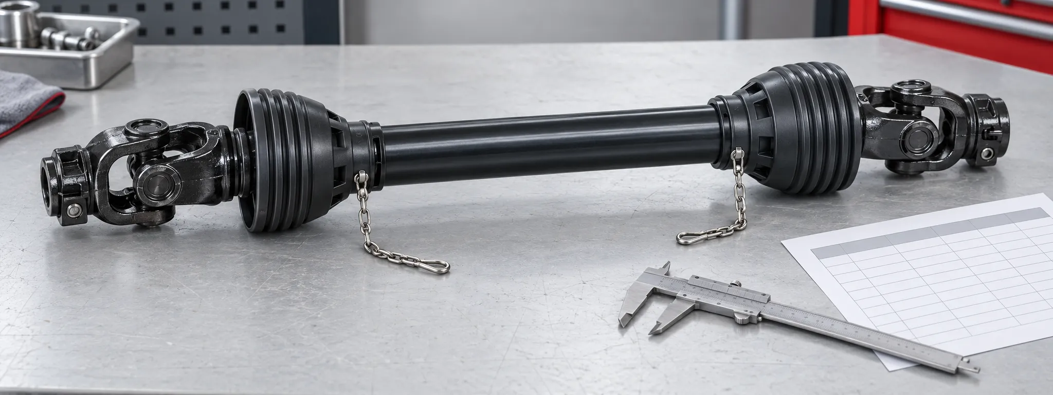 How to select PTO shaft series by tractor HP and implement